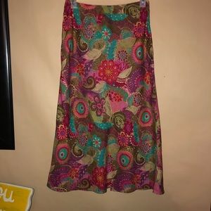 Croft & Barrow Flowered Skirt | Size: M